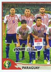Cromo Paraguay Team (1) - CONMEBOL Copa América Brasil 2019 - Panini