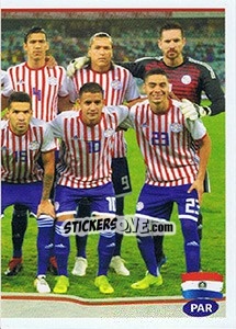Sticker Paraguay Team (2) - CONMEBOL Copa América Brasil 2019 - Panini