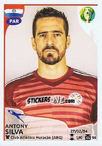 Sticker Antony Silva - CONMEBOL Copa América Brasil 2019 - Panini