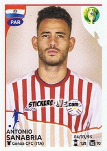 Sticker Antonio Sanabria