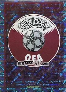 Sticker Qatar Logo - CONMEBOL Copa América Brasil 2019 - Panini