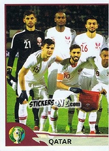 Cromo Qatar Team (1) - CONMEBOL Copa América Brasil 2019 - Panini