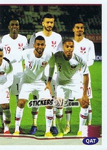 Sticker Qatar Team (2) - CONMEBOL Copa América Brasil 2019 - Panini