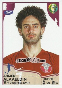 Sticker Ahmed Alaaeldin