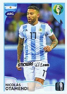 Sticker Nicolás Otamendi (ARG) - CONMEBOL Copa América Brasil 2019 - Panini