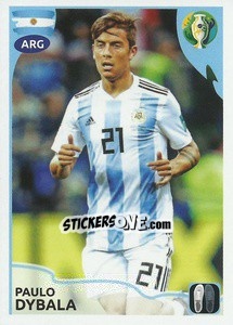 Sticker Paulo Dybala (ARG) - CONMEBOL Copa América Brasil 2019 n. 224 - Panini