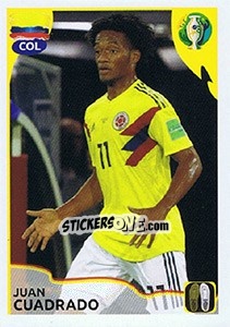 Cromo Juan Cuadrado (COL)