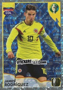 Figurina James Rodríguez (COL) - CONMEBOL Copa América Brasil 2019 - Panini