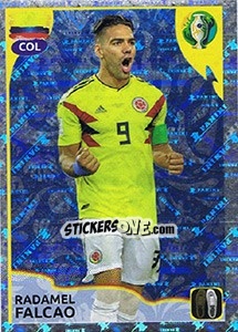 Sticker Radamel Falcao (COL) - CONMEBOL Copa América Brasil 2019 - Panini