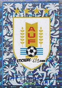 Figurina Uruguay Logo - CONMEBOL Copa América Brasil 2019 - Panini