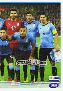 Cromo Uruguay Team (2) - CONMEBOL Copa América Brasil 2019 - Panini