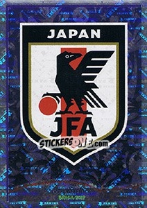 Cromo Japan Logo - CONMEBOL Copa América Brasil 2019 - Panini