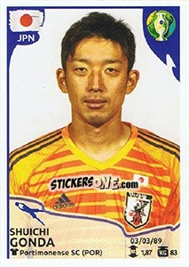 Sticker Shuichi Gonda - CONMEBOL Copa América Brasil 2019 n. 285 - Panini