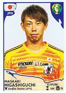 Cromo Masaaki Higashiguchi - CONMEBOL Copa América Brasil 2019 - Panini