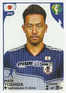 Sticker Maya Yoshida - CONMEBOL Copa América Brasil 2019 - Panini