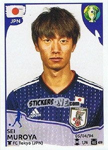 Sticker Sei Muroya - CONMEBOL Copa América Brasil 2019 n. 291 - Panini