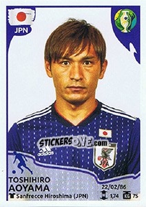 Sticker Toshihiro Aoyama - CONMEBOL Copa América Brasil 2019 - Panini