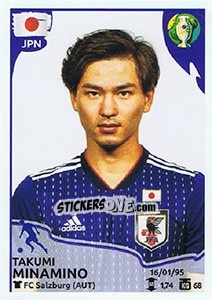 Sticker Takumi Minamino