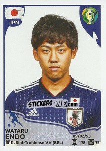 Sticker Wataru Endo - CONMEBOL Copa América Brasil 2019 - Panini