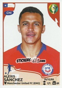 Sticker Alexis Sánchez