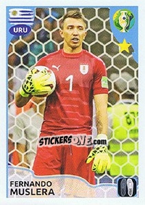 Sticker Fernando Muslera (URU) - CONMEBOL Copa América Brasil 2019 - Panini