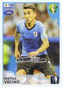 Cromo Matías Vecino (URU) - CONMEBOL Copa América Brasil 2019 - Panini