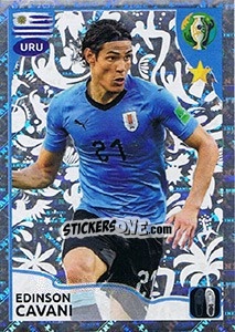 Sticker Edinson Cavani (URU) - CONMEBOL Copa América Brasil 2019 n. 334 - Panini