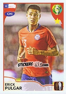 Sticker Erick Pulgar (CHI) - CONMEBOL Copa América Brasil 2019 - Panini