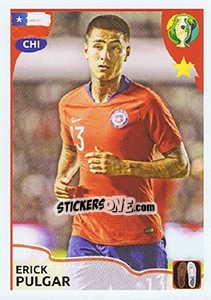 Cromo Erick Pulgar (CHI) - CONMEBOL Copa América Brasil 2019 - Panini