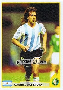 Cromo GABRIEL BATISTUTA (action)