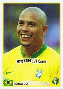 Sticker Ronaldo Luís Nazário De Lima - CONMEBOL Copa América Brasil 2019 - Panini