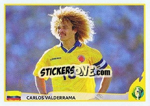 Sticker CARLOS VALDERRAMA 2 - CONMEBOL Copa América Brasil 2019 - Panini