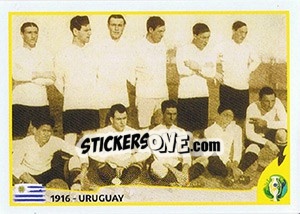 Sticker 1916 - URUGUAY