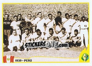 Sticker 1939 - PERÚ