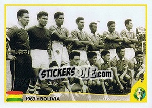 Sticker 1963 - BOLIVIA