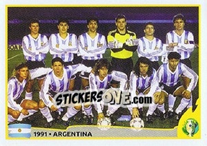 Sticker 1991 - ARGENTINA - CONMEBOL Copa América Brasil 2019 - Panini