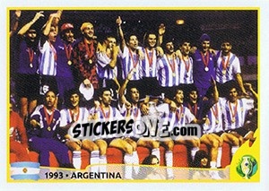 Figurina 1993 - ARGENTINA