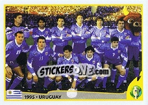 Cromo 1995 - URUGUAY