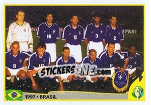 Figurina 1997 - BRASIL