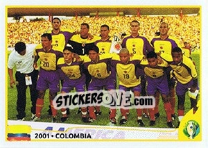 Figurina 2001 - COLOMBIA