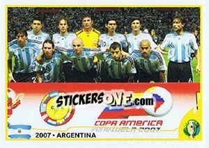 Figurina 2007 - ARGENTINA - CONMEBOL Copa América Brasil 2019 - Panini