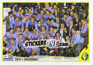 Figurina 2011 - URUGUAY - CONMEBOL Copa América Brasil 2019 - Panini