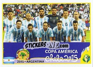 Sticker 2015 - ARGENTINA - CONMEBOL Copa América Brasil 2019 - Panini