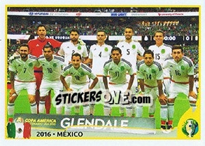 Sticker 2016 - MÉXICO - CONMEBOL Copa América Brasil 2019 - Panini