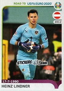 Sticker Heinz Lindner - Road to UEFA Euro 2020 n. 3 - Panini