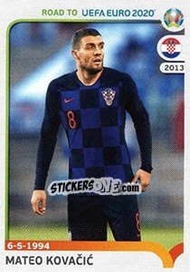 Sticker Mateo Kovacic - Road to UEFA Euro 2020 - Panini