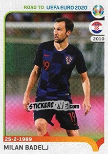Sticker Milan Badelj - Road to UEFA Euro 2020 n. 44 - Panini