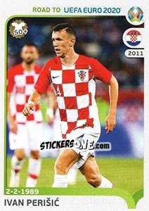 Figurina Ivan Perišic - Road to UEFA Euro 2020 - Panini