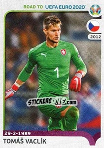 Sticker Tomáš Vaclík - Road to UEFA Euro 2020 - Panini