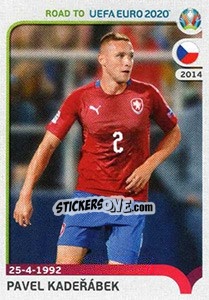 Sticker Pavel Kadeřábek - Road to UEFA Euro 2020 n. 53 - Panini